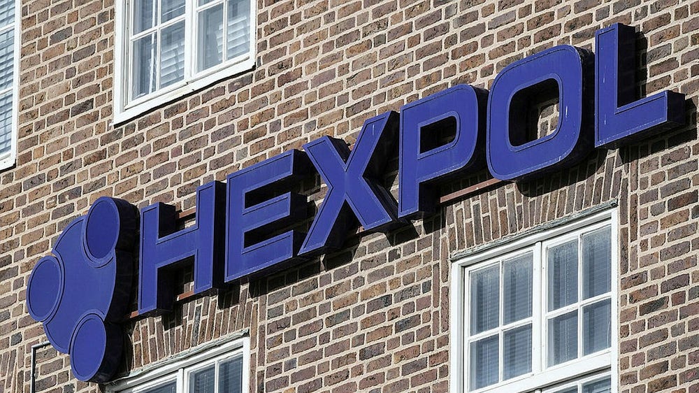 Hexpol köper amerikanskt plastbolag för 287 Mkr