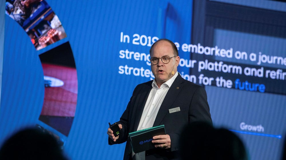 Munters-aktien vänder ned efter nya finansiella mål