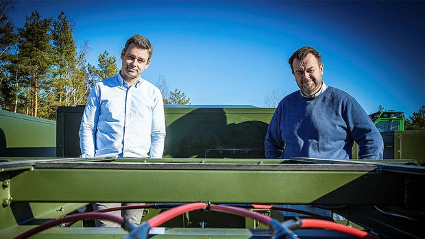 Eric Grönlund och Fredrik Hedberg, grundare och ägare.