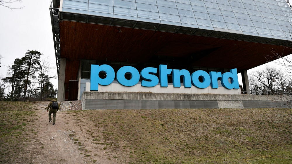 Resultattapp för Postnord – hänförligt till den svenska verksamheten