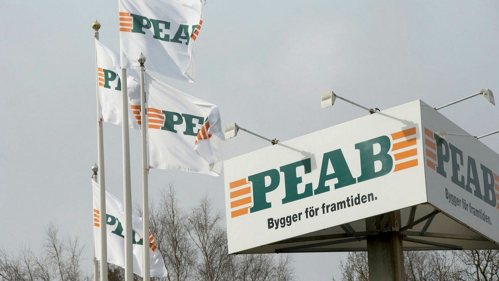 Peab tar miljardorder – bygger flygplats i Norge