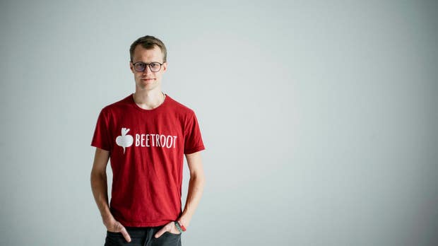 Andreas Flodström, medgrundare och vd för Beetroot.