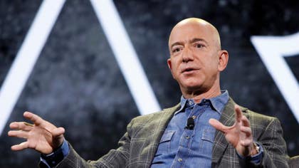 Amazons grundare och vd Jeff Bezos vill kunna leverera varor utan förare.