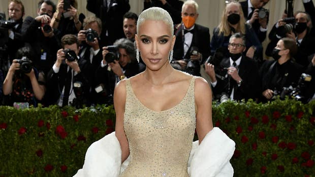 Kim Kardashian på Met-galan 2022. Kim Kardashian på Met-galan 2022.
