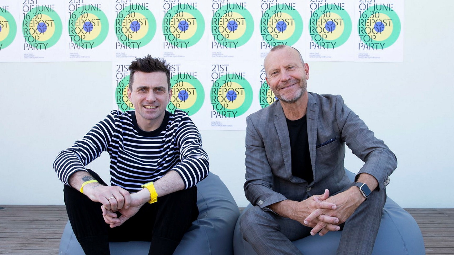 Filipp Bakhtin, chefredaktör för Wearerepost.com och Di:s chefredaktör Peter Fellman