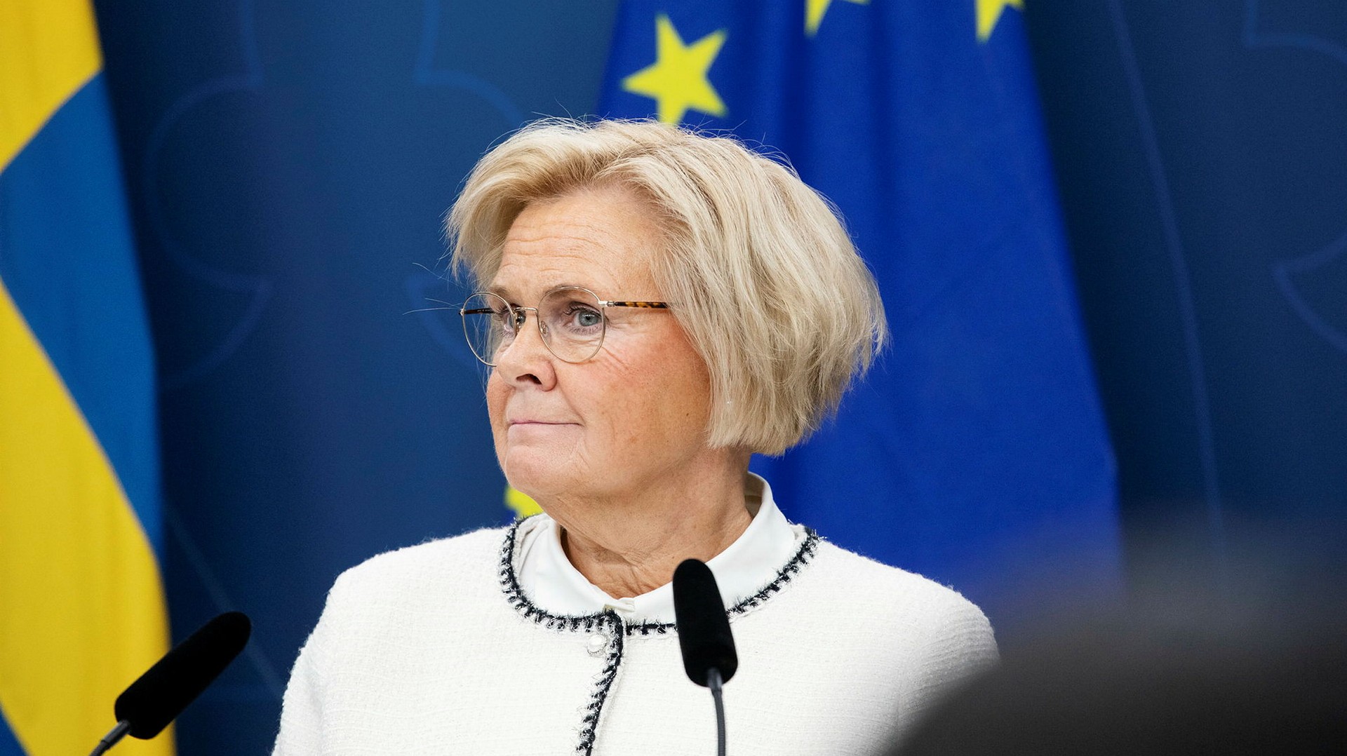 Den nya rikspolischefen Petra Lundh.