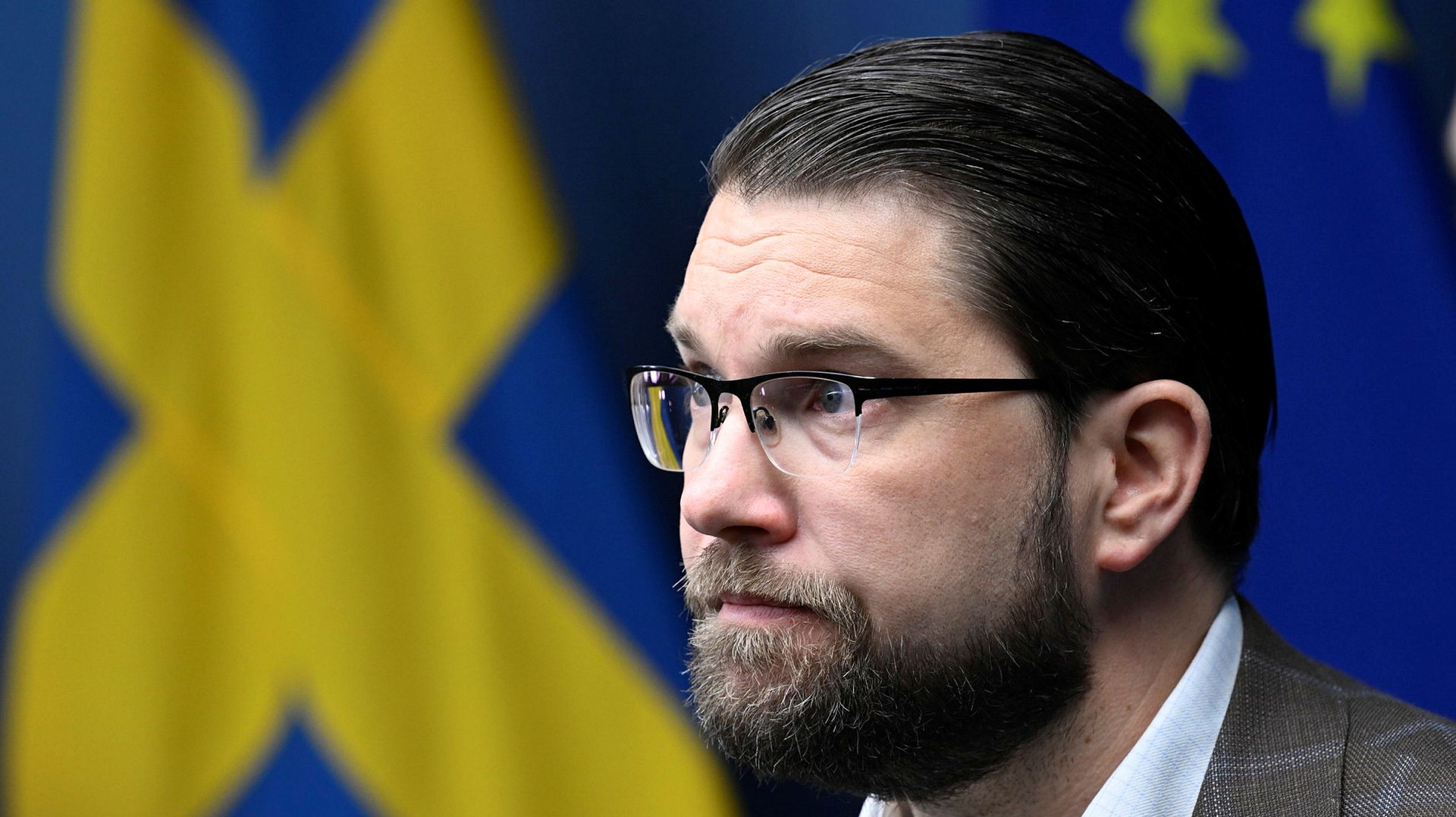 SD:s partiledare Jimmie Åkesson.