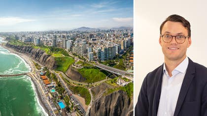 André Lundvall, landriskanalytiker på EKN, Exportkreditnämnden pekar ut flera lovande marknader i Latinamerika – bland annat Peru.