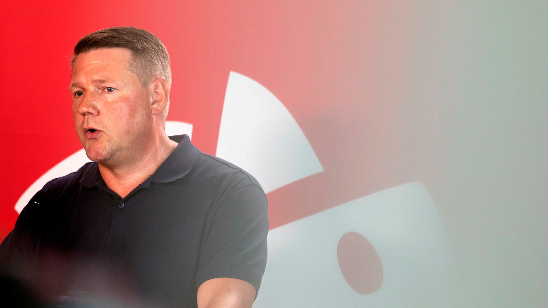 Socialdemokraternas partisekreterare Tobias Baudin.