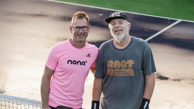 Investeraren Fredrik Sidfalk och Raqts medgrundare Gunnar Svalander.