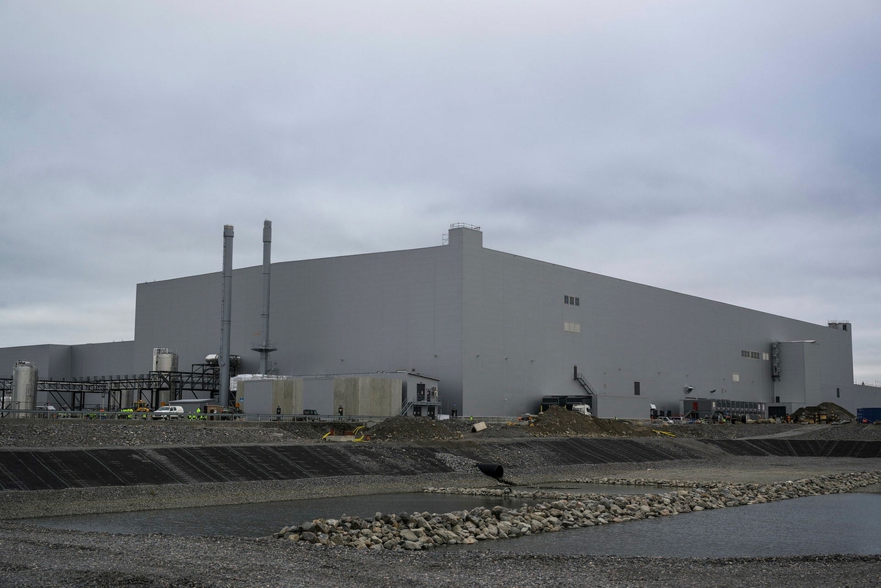 Northvolts fabrik i Skellefteå.