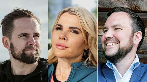 Rickard Lyko, Pernilla Nyrensten och Tobias Lindfors.