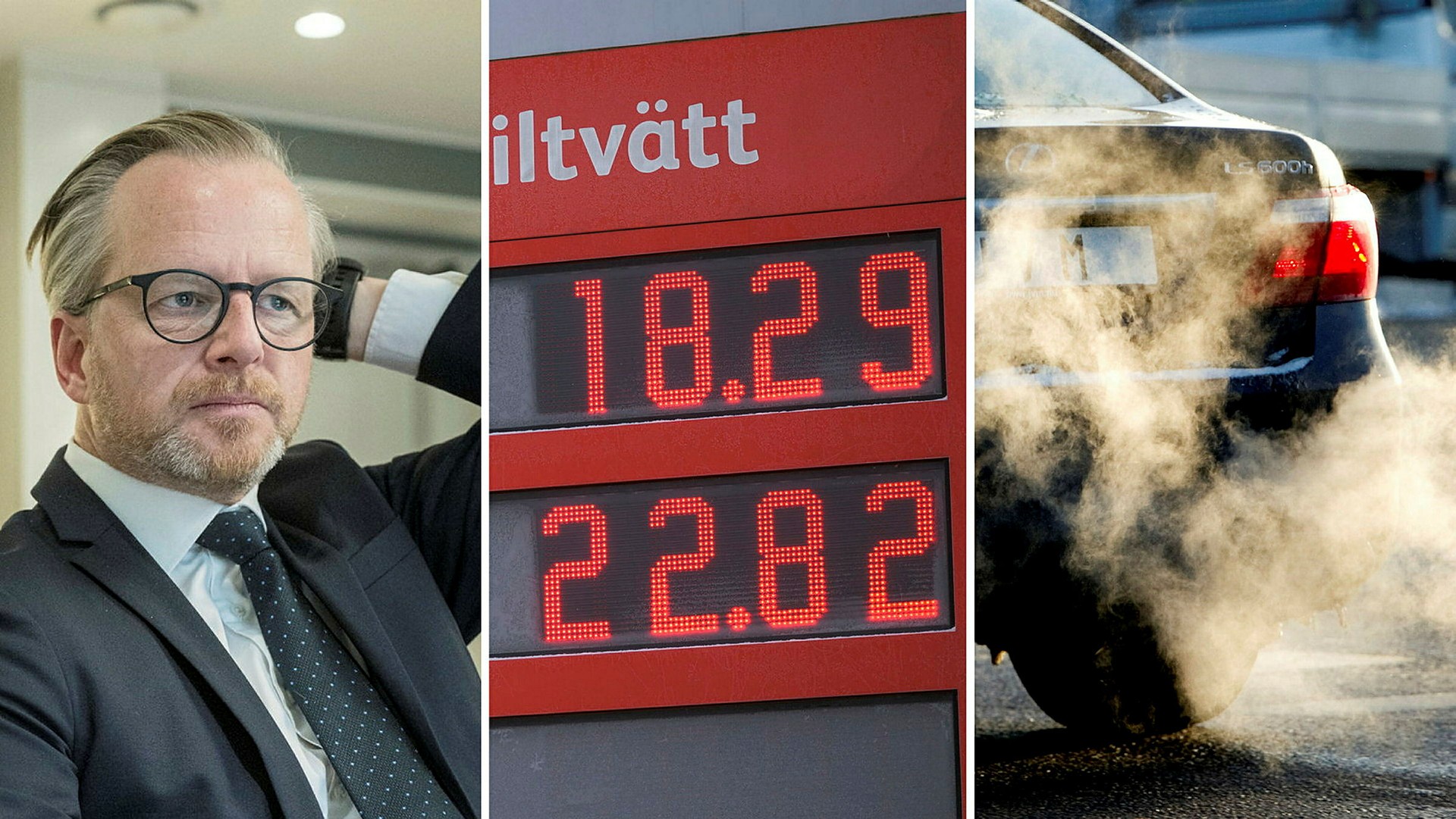Trots bensinpris och dieselpris S vill ha reduktionsplikt