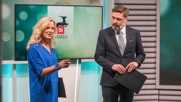 Di:s Anna Ekelund och Andreas Johansson modererade det femte Gaselleventet som sänds live från Stockholm.