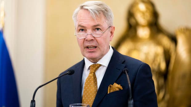 Finlands utrikesminister Pekka Haavisto.