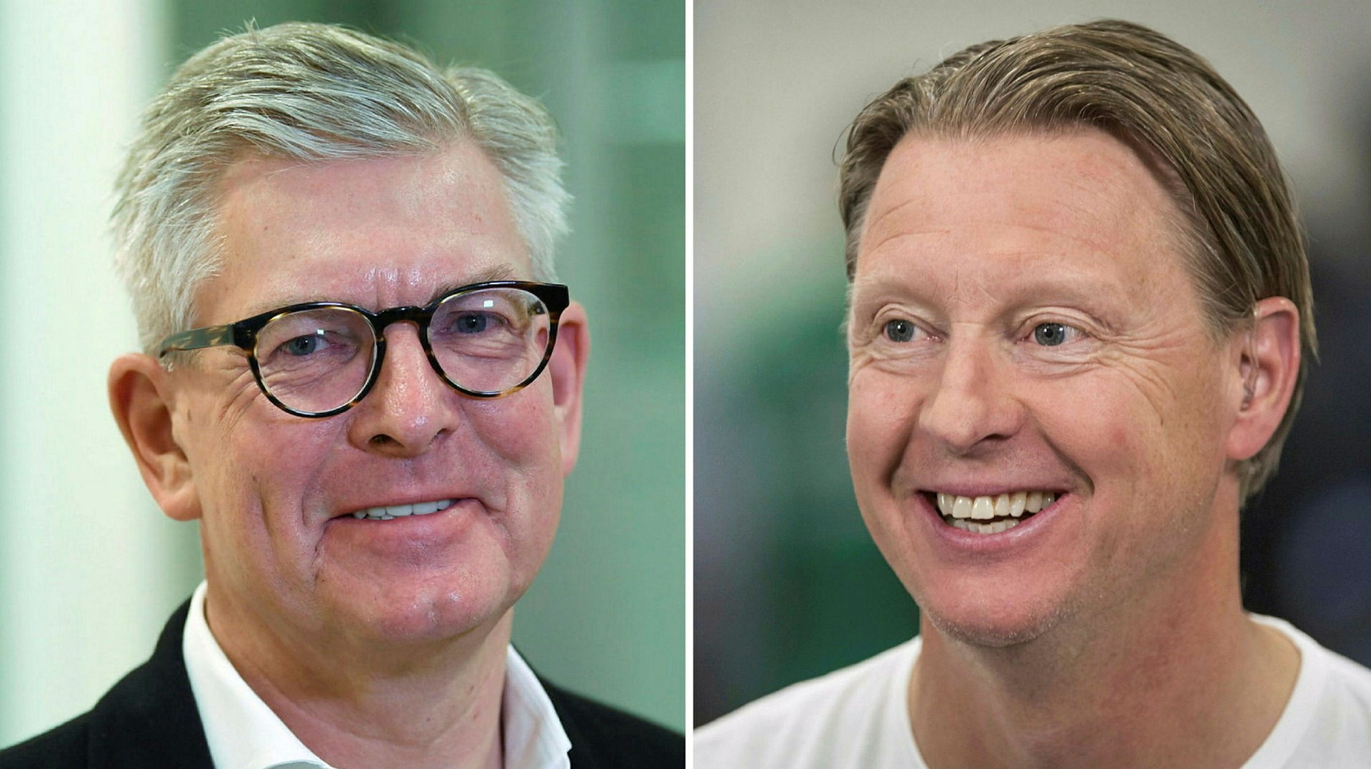 Ericssons vd Börje Ekholm och Verizons vd Hans Vestberg