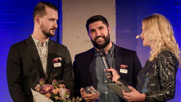 Proffas i Mälardalen, representerade av Attila Farkas och Keihan Darvishi.