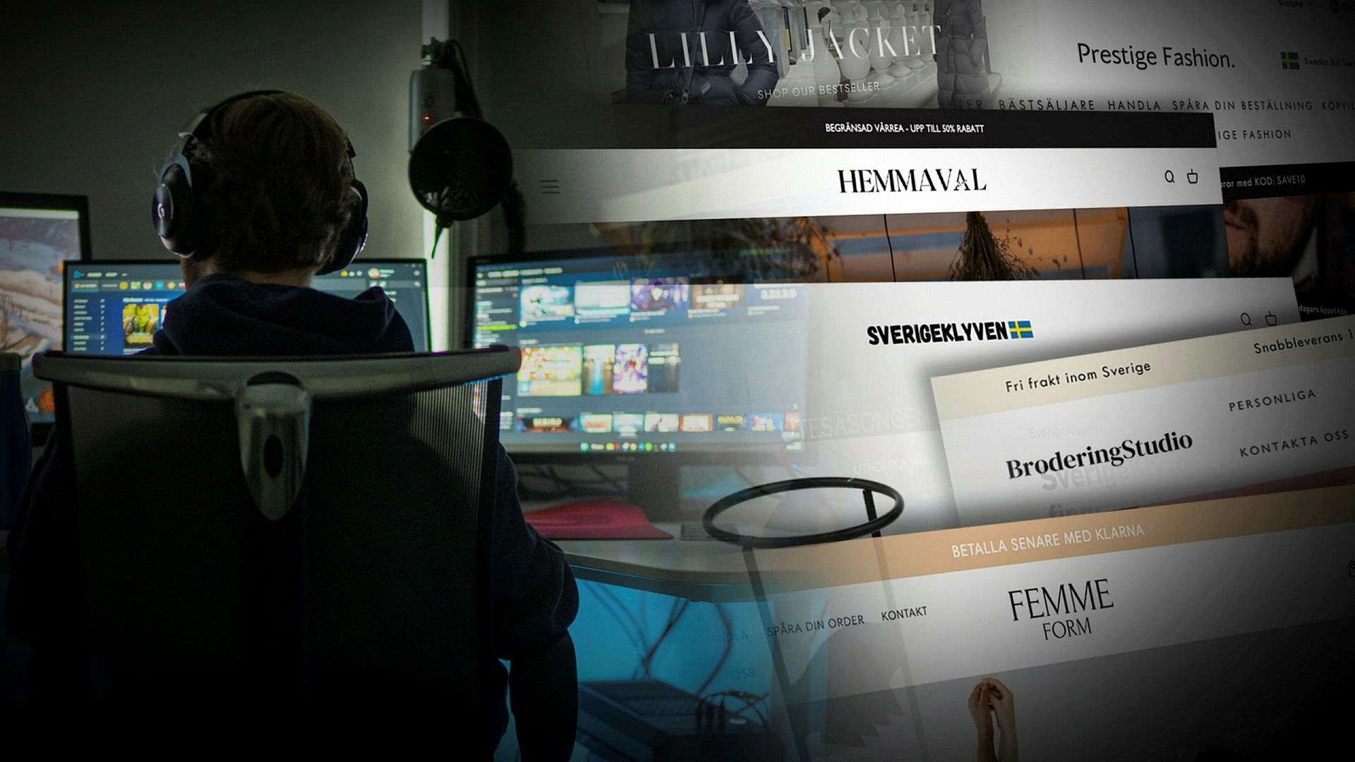 Inte sällan är det unga personer som driver de e-handelssajter som Konsumentverket nu granskar.