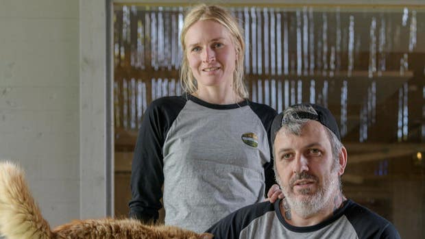 Sandra Walther och David Lindqvist, grundarna bakom restaurangen “Krogen som inte finns”.