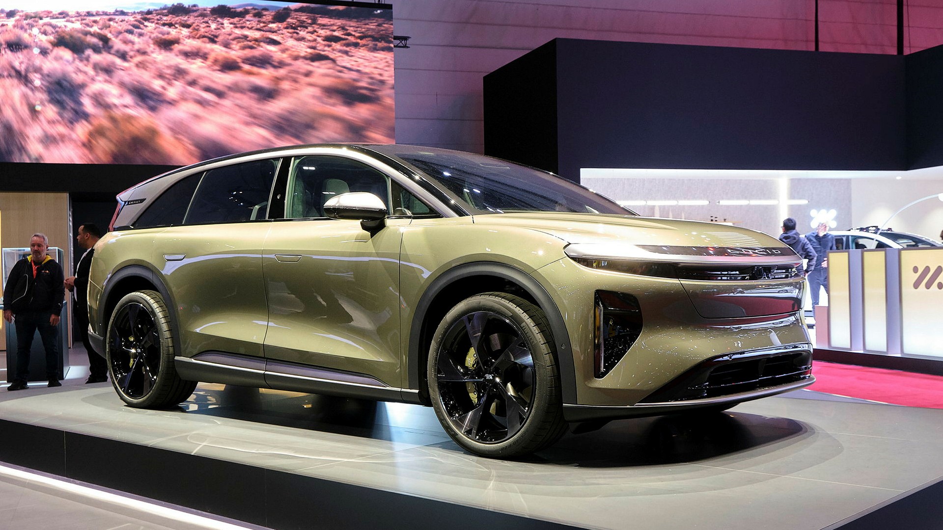 Lucid Gravity visas för första gången i Europa.