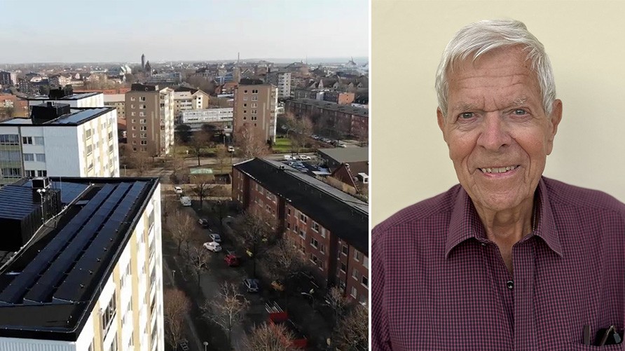 Urban Nilsson, styrelseordförande för Brf Trelleborgshus 1.