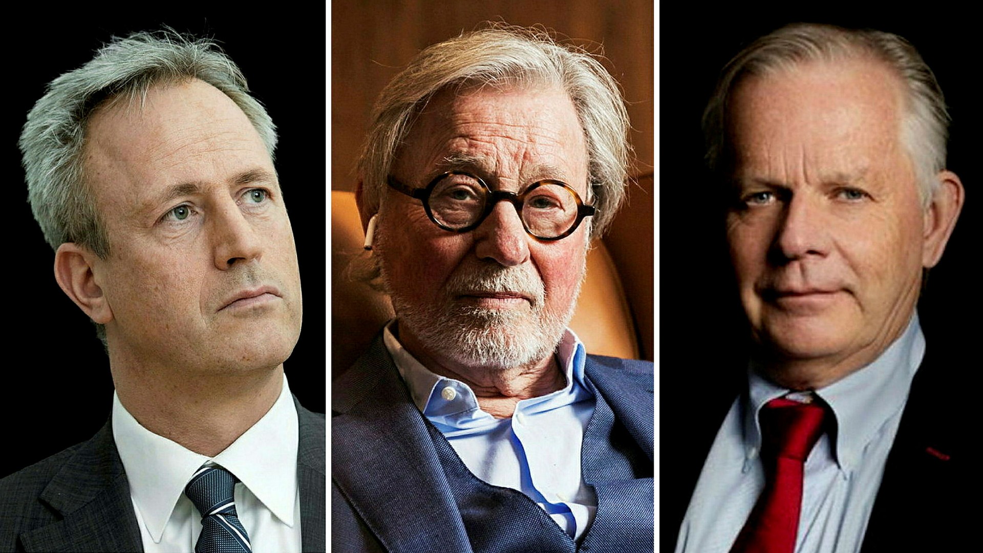 Studentbostäder i Nordens storägare SBB, med vd Leiv Synnes (till vänster), Fastator, med tillförordnade vd:n Björn Rosengren (i mitten) och investmentbolaget Otre Fund vill byta ut hela styrelsen. En av de föreslagna ledamöterna är SBB-vd:n Leiv Synnes. Studentbostäder i Nordens nuvarande ordförande, Jan-Erik Höjvall (till höger), är förvånad över beskedet.