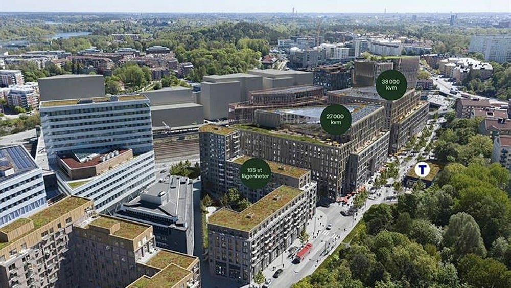 Detaljplan klubbad för Fabege – kan fortsätta bygga i Solna
