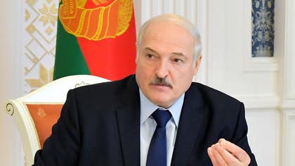Belarus president Aleksandr Lukasjenko.