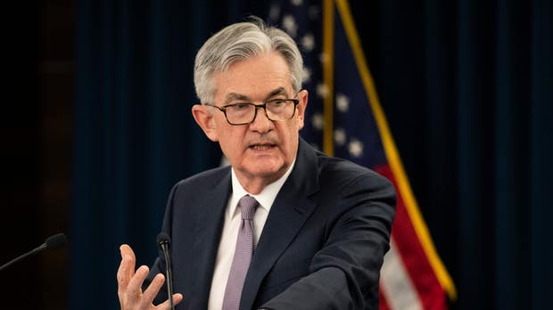 Fed-chefen Jerome Powell.