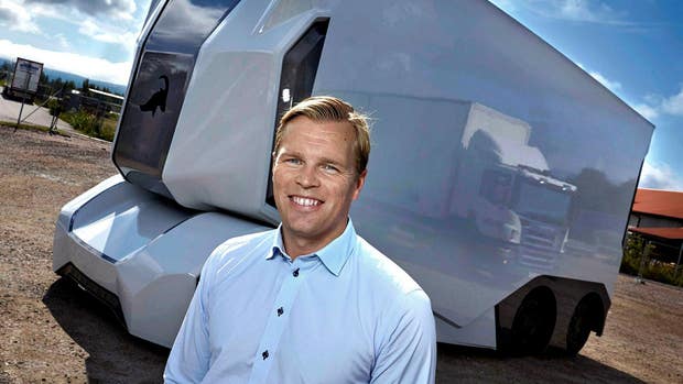 Robert Falck, grundare och vd för Einride.
