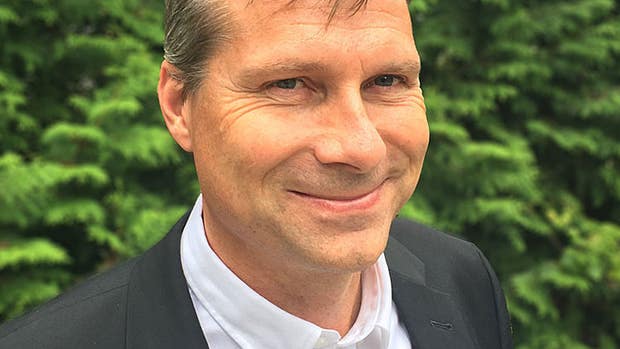 Tobias Forngren, medgrundare tillsammans med sex andra och största delägare samt vd för Freelway.