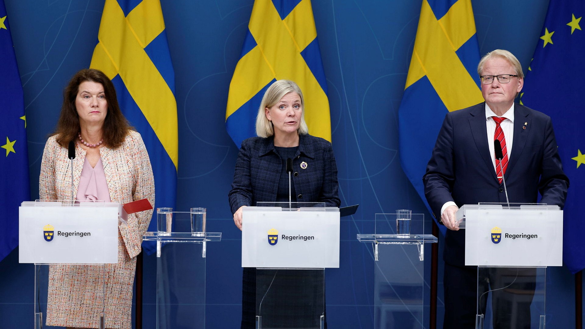 Magdalena Andersson: Troligen sabotage bakom Nord Stream-läcka