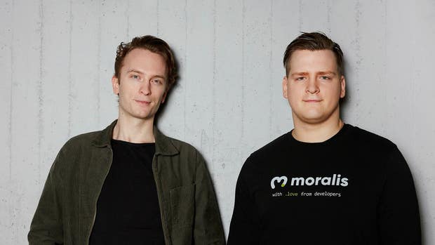 Moralis två grundare Filip Martinsson och Ivan Liljeqvist.