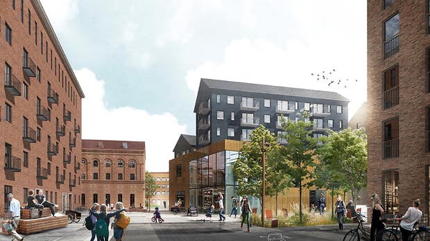 Skeppskajen i Uppsala.