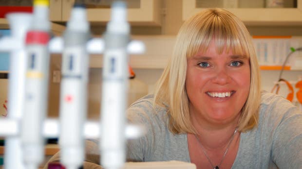 Elin Esbjörner, docent i kemisk biologi vid Chalmers