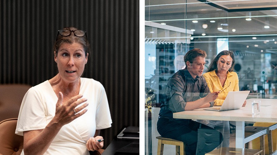 Marie Löfgren är operativ chef hos molntjänsten Xledger.