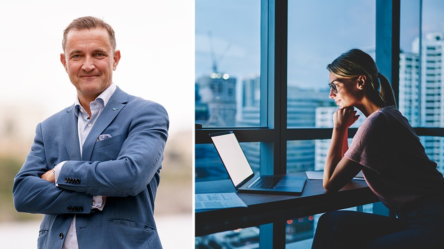 Thomas Falk är vd hos det molnbaserade affärssystemet Xledger.