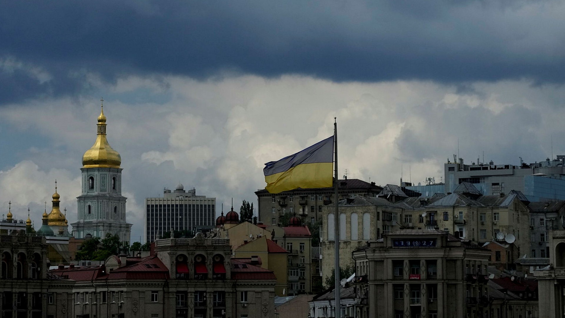 Ukrainas huvudstad Kiev.