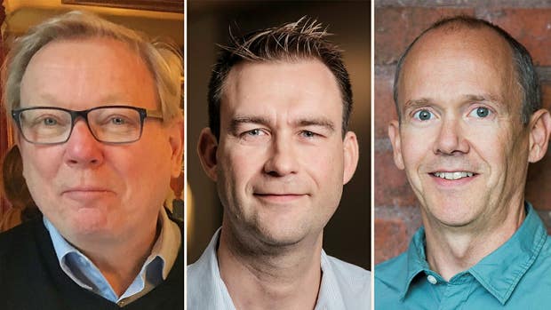 Lars Magnusson, Olof Ejermo och Per Högselius.