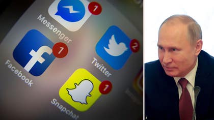 Rysslands president Vladimir Putin.