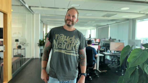 Christofer Sundberg, grundare av nya spelstudion Liquid Swords.