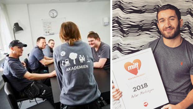 Artur Mkrtchyan är en av många som gått Ikano Akademin.