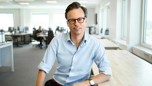 Hans Skruvfors, vd för Foodora i Sverige.