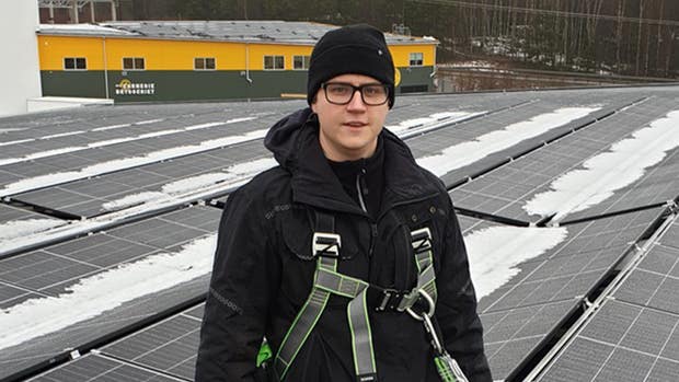 Johan Peura, projektledare på EnergiEngagemang