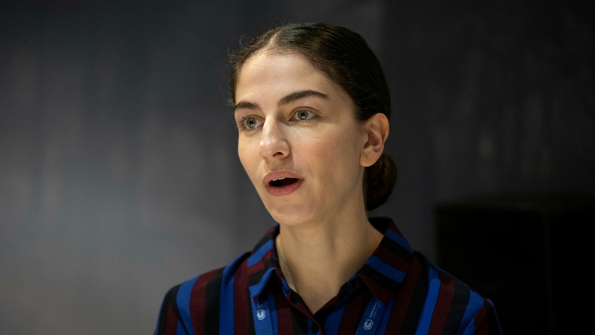 Klimatminister Romina Pourmokhtari (L).