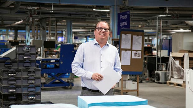 Parajett är på väg åt rätt håll igen, menar vd och produktionschef Mattias Stattin.