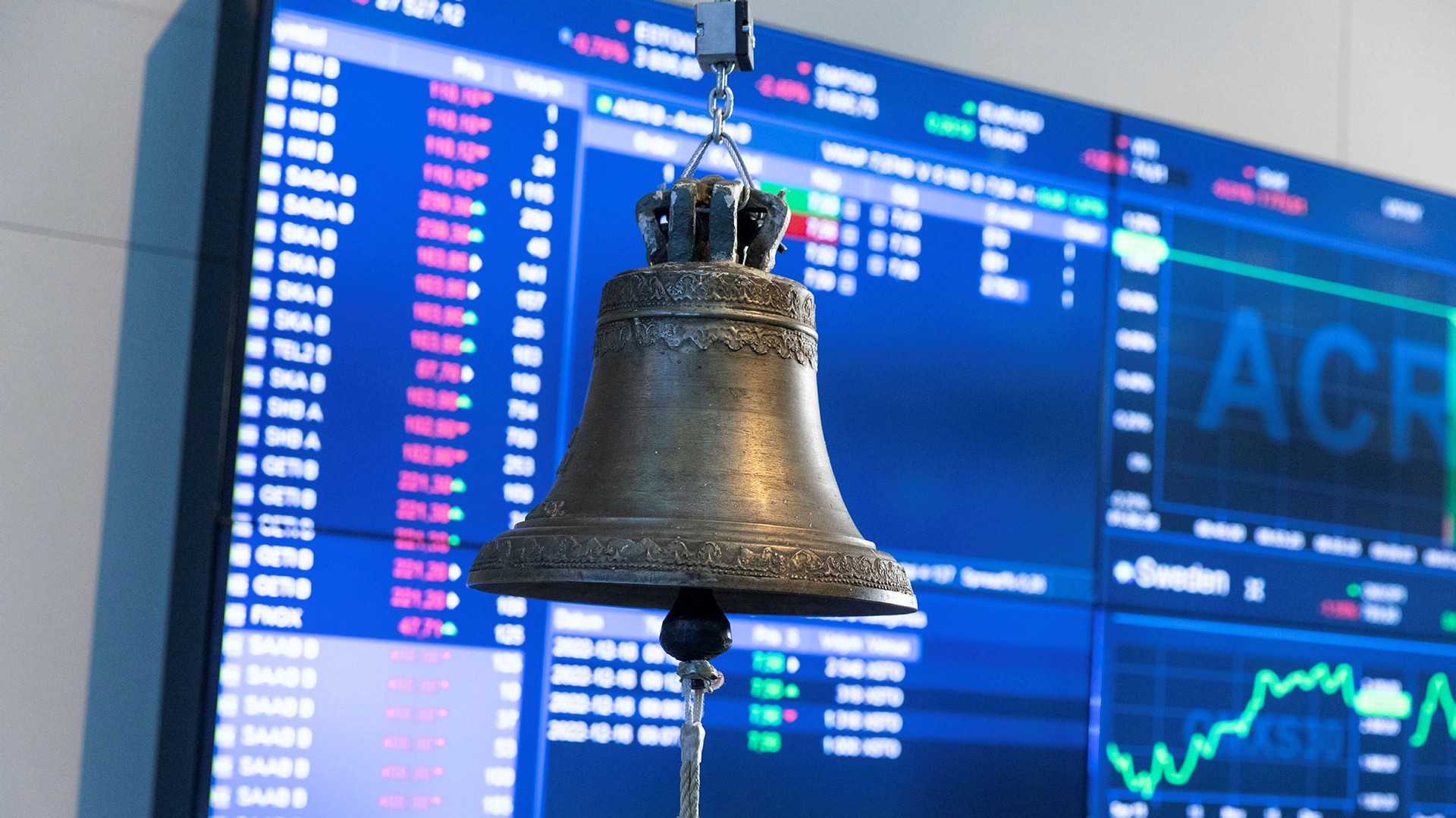 Stockholmsbörsen steg – men Electrolux föll efter vinstvarning