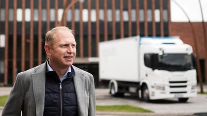 Henrik Henriksson, vd på Scania.