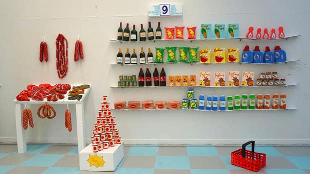 At the Supermarket, av Alberte Skronski.