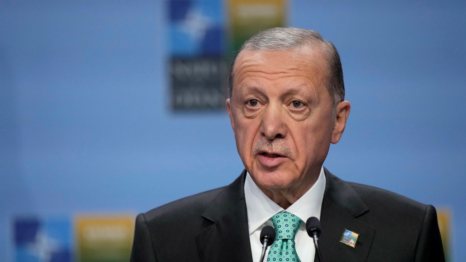 Turkiets president Recep Tayyip Erdogan.